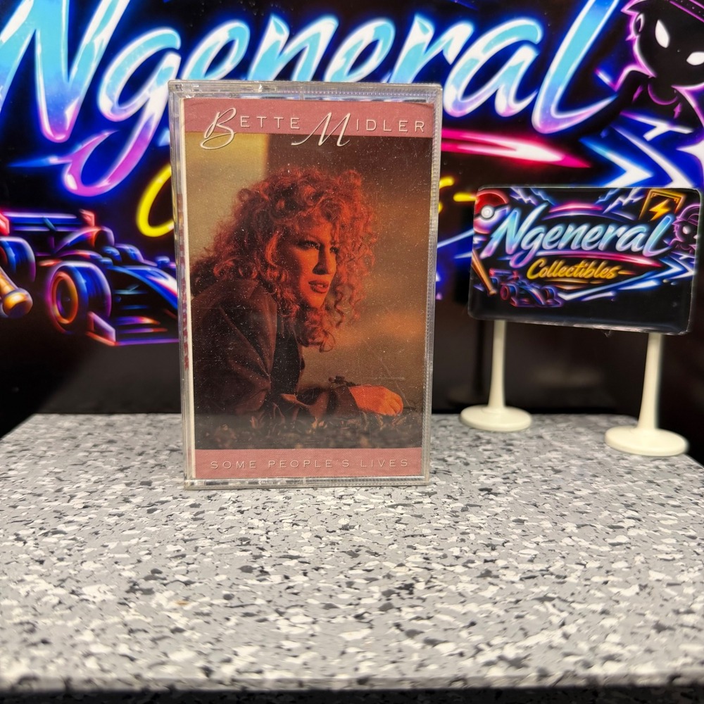 Bette Midler Some People's Lives Cassette Tape 1990 Atlantic A4 82129 Pop Vocal